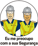 Eu me preocupo Adesivo KTE..